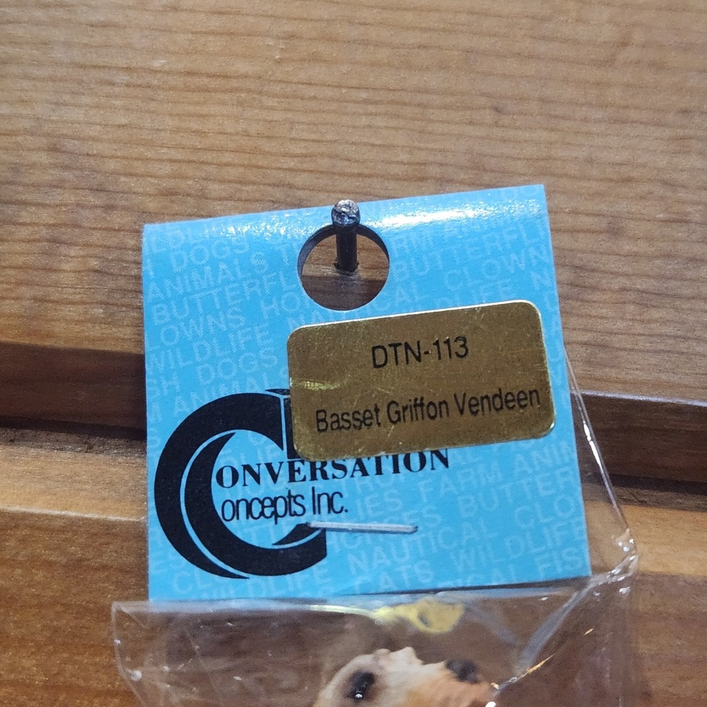 NEW Conversation Concepts Tiny Ones Dog Figurine Basset Griffon Vendeen DTN-113 - Picture 2 of 5